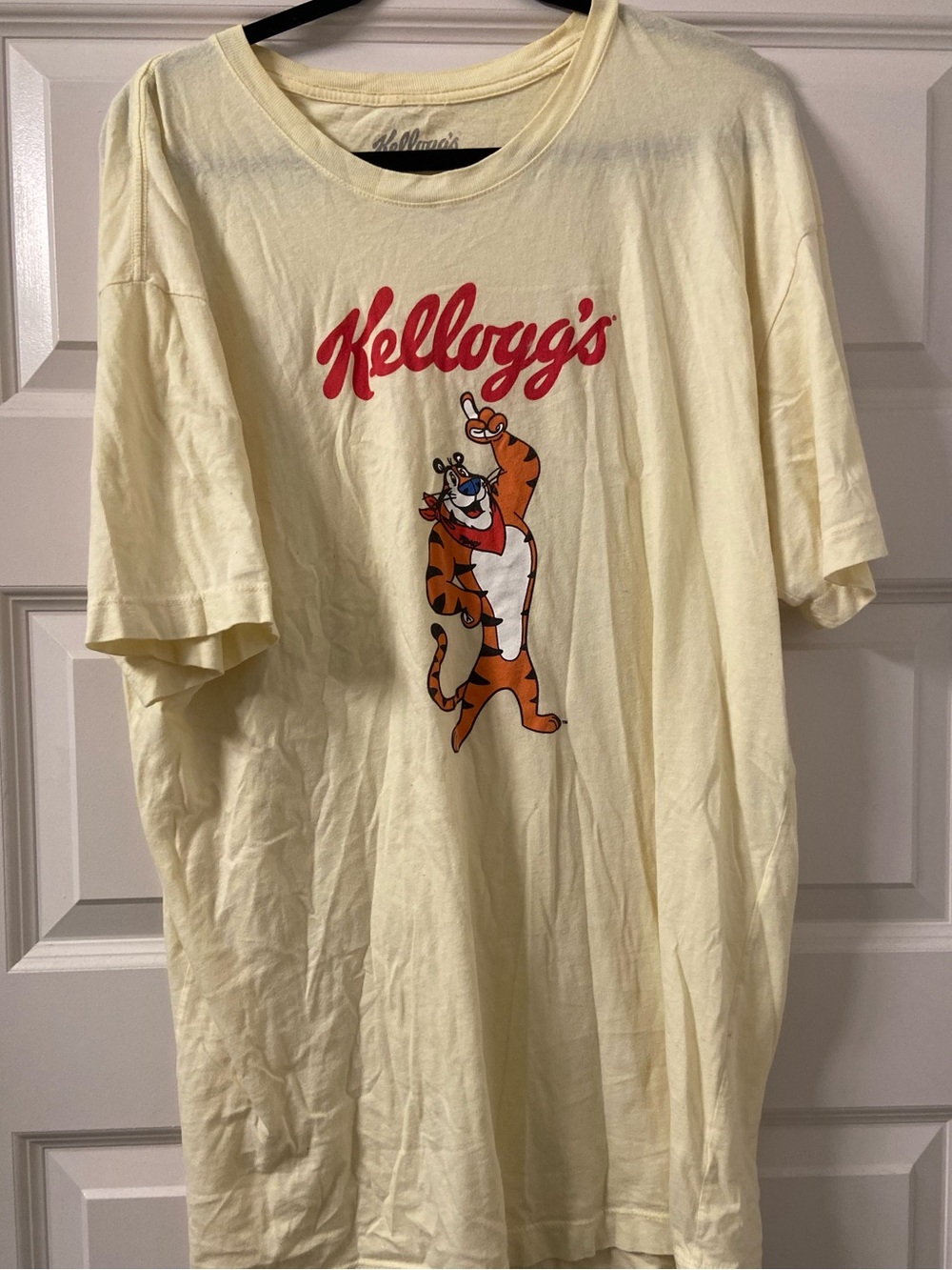 Kellogg's Tony the Tiger Graphic Tee - Pale Yellow
